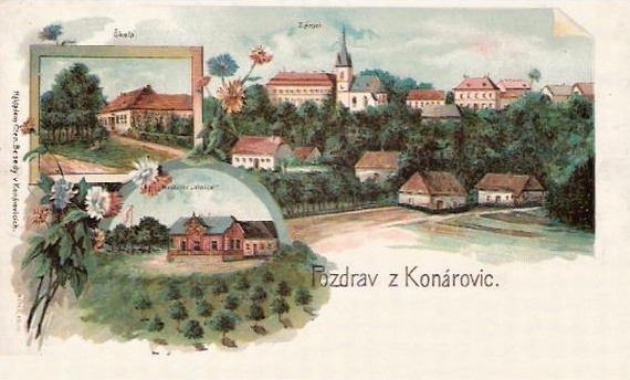 Konárovice 1900